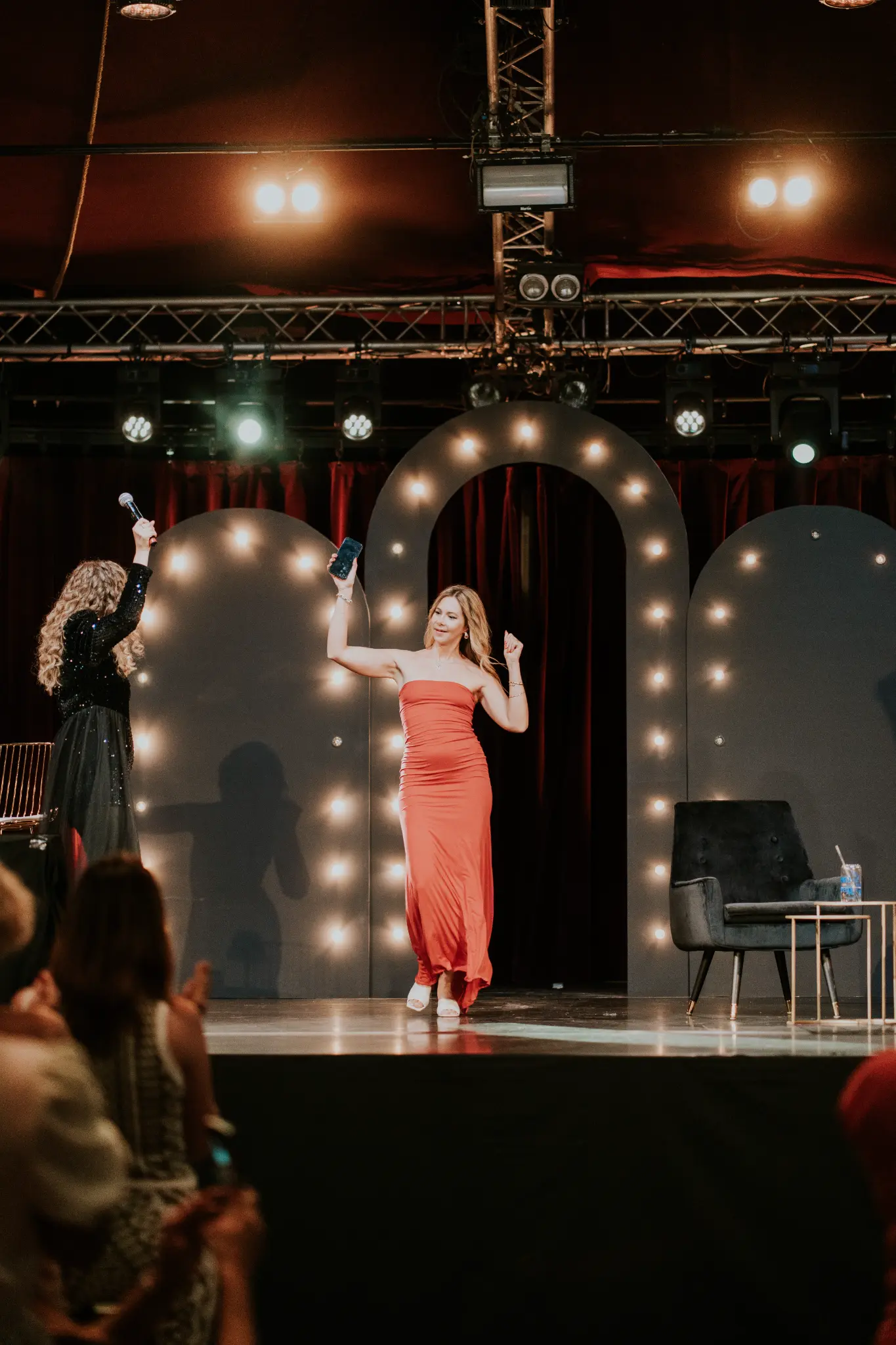 Fanny Lesprit sur scène