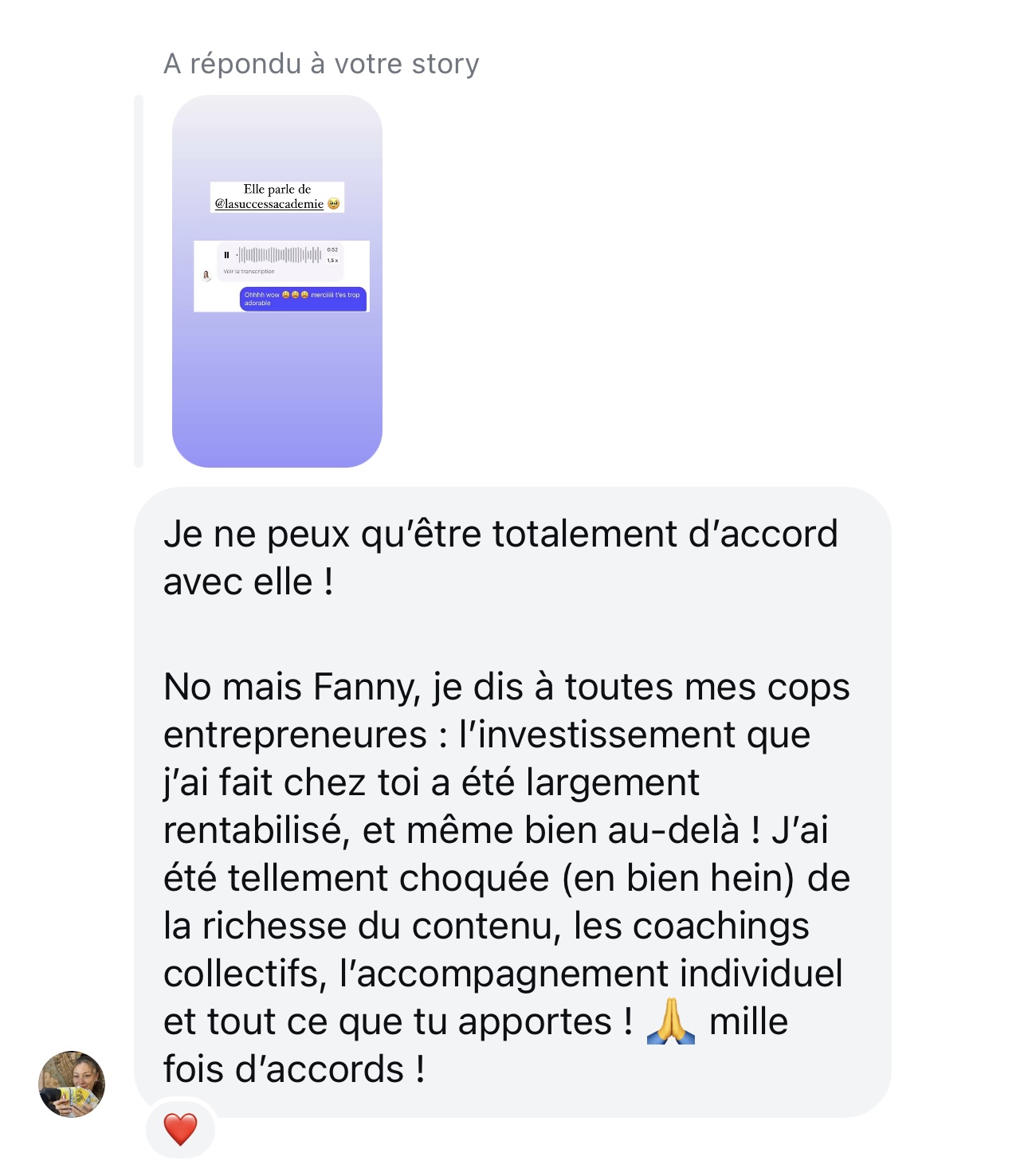 Témoignage client 4